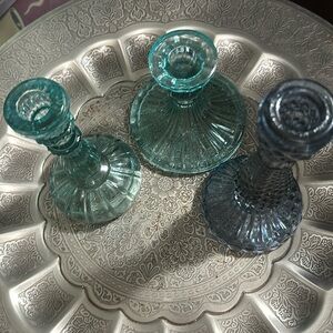 Pottery Barn candle holder set